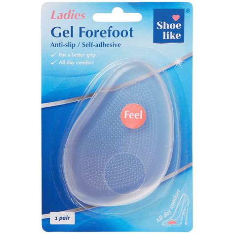 Shoe like gelpad Transparant .